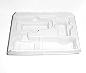 Electronic goods cushioning materials