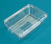 strawberry, cherry tomato container