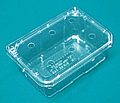 strawberry, cherry tomato container